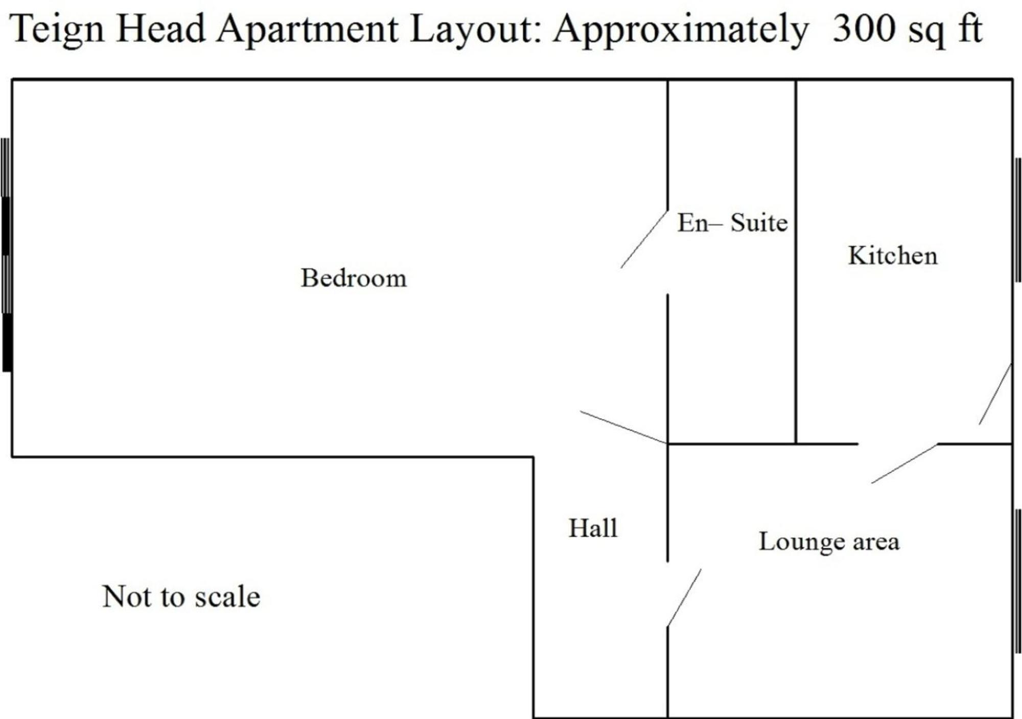 Teign Head Apartment Newton Abbot Ngoại thất bức ảnh